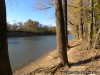 View of the Meramec River along the trail in Emmenegger Nature Park