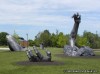 "The Awakening" sculpture in Chesterfield, near Central Park