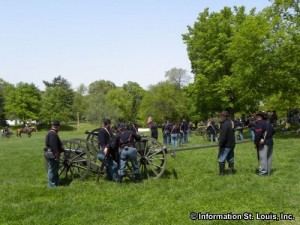 Camp Jack Affair Civil War Reenactment in St Louis